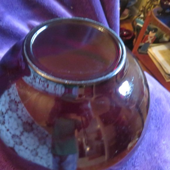 Royal Ruby Glass Bowl - Picture 4 of 4